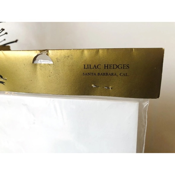 (16) NIP Vintage Lilac Hedges 1950’s-1960’s Holiday Invitation Cards & Envelopes - Picture 8 of 8